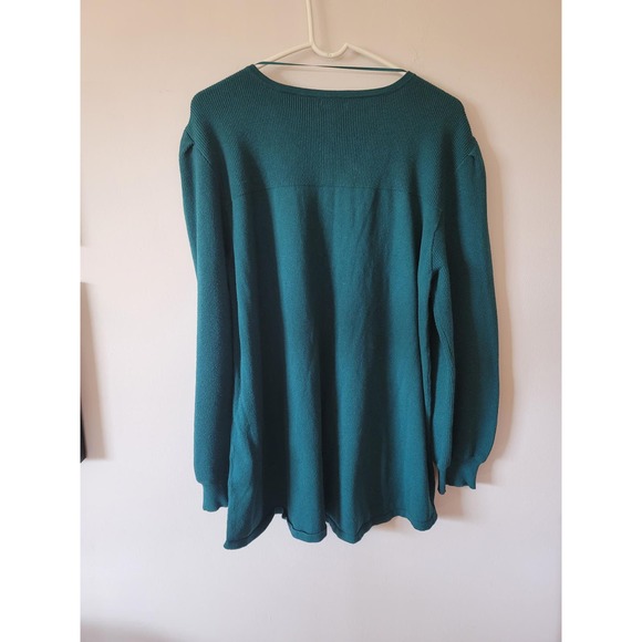 Style & Co. Green Soft Sweater Women XL - Picture 2 of 7